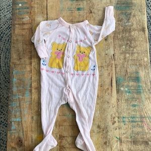 🐻 Vintage Teddy Bear Jammies 🐻